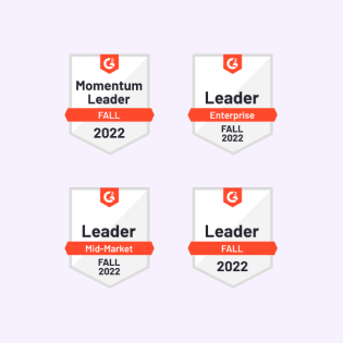 G2 Fall 2022 blog badges